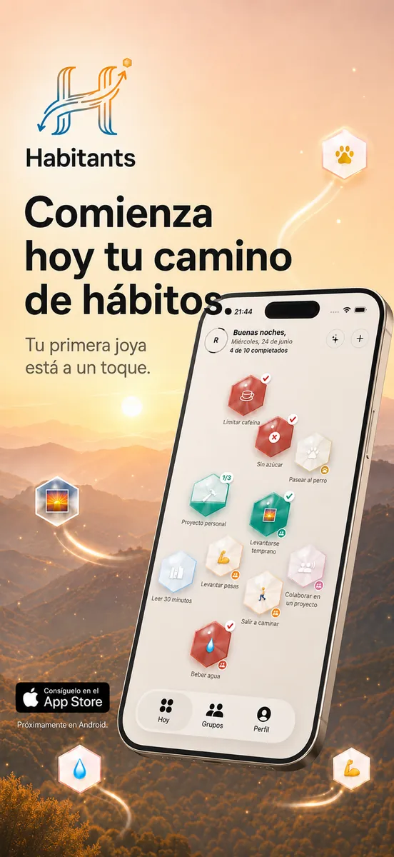 Empieza hoy tu camino de hábitos